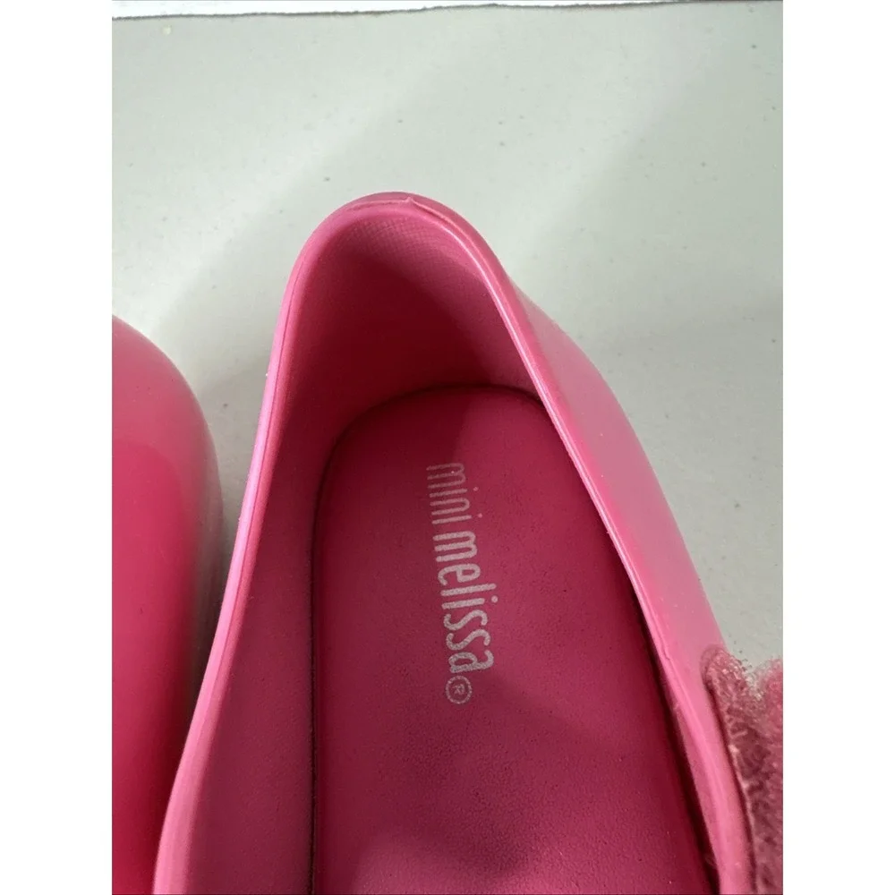 Mini Melissa Ultragirl Garden Pink Jelly Mary Jane Flower Ladybug Shoes